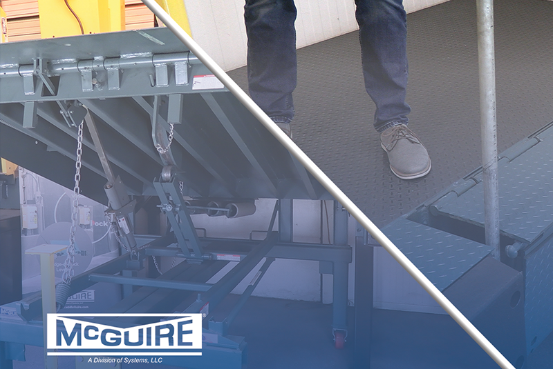 MEDLF Mechanical Edge of Dock Leveler McGuire